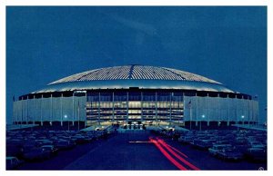 Postcard STADIUM SCENE Houston Texas TX AU2233