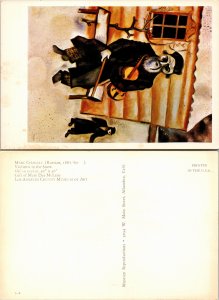 Violianist in the Snow, Marc Chagall (33176