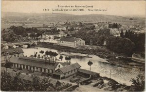 CPA L'ISLE-sur-le-DOUBS Vue Generale (1114802)