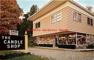 CT, Danbury, Connecticut, Candle Shop, Exterior View, Dexter Press No 28549-B