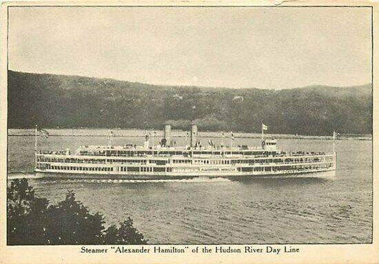 Steamer, Alexander Hamilton, Hudson River Day Line