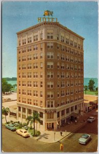 1950's Orange Blossom Hotel Sarasota Bay Florida FL Building Posted Postcard