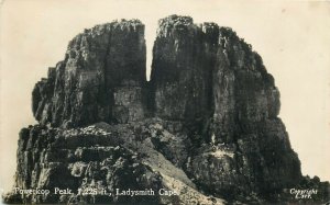 South Africa Ladysmith Cape Towerkop Peak real photo postcard 