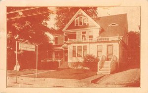 The Tourists' Inn, W.F. Hasbrouck, Liberty, NY ca 1920s Vintage Postcard