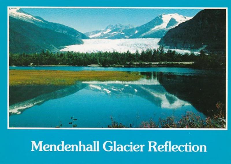 Alaska Juneau Mendenhall Glacier and Auke Lake 1997