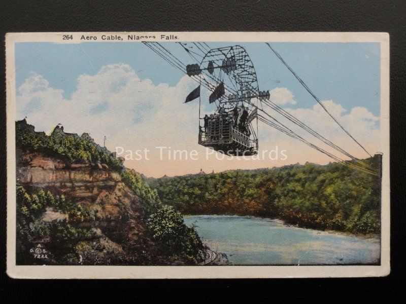 Canada NIAGARA FALLS Aero Cable c1929 Postcard