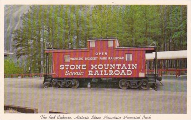 Trains The Red Caboose Stone Mountain Scenic Railroad Chattanooga Tennessee