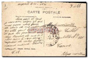 Old Postcard Fancy (drawing hand) Flowers