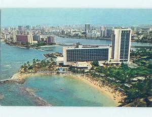 Unused Pre-1980 HILTON HOTEL San Juan Puerto Rico PR c0689@