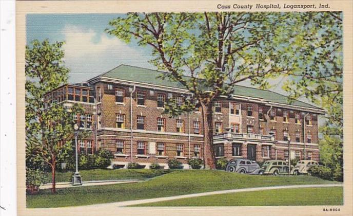 Indiana Logansport Cass County Hospital Curteich