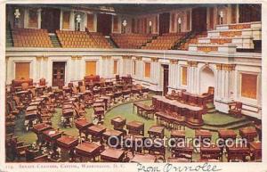 Senate Champer, Capitol Washington DC USA Political 1907 