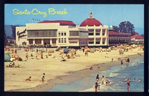 Santa Cruz, California/CA Postcard, Santa Cruz Beach & Casino
