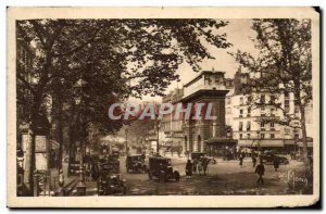 Old Postcard Paris La Porte Saint-Martin on the Grands Boulevards