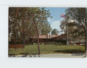 Postcard Buffalo Bill Museum, Cody, Wyoming