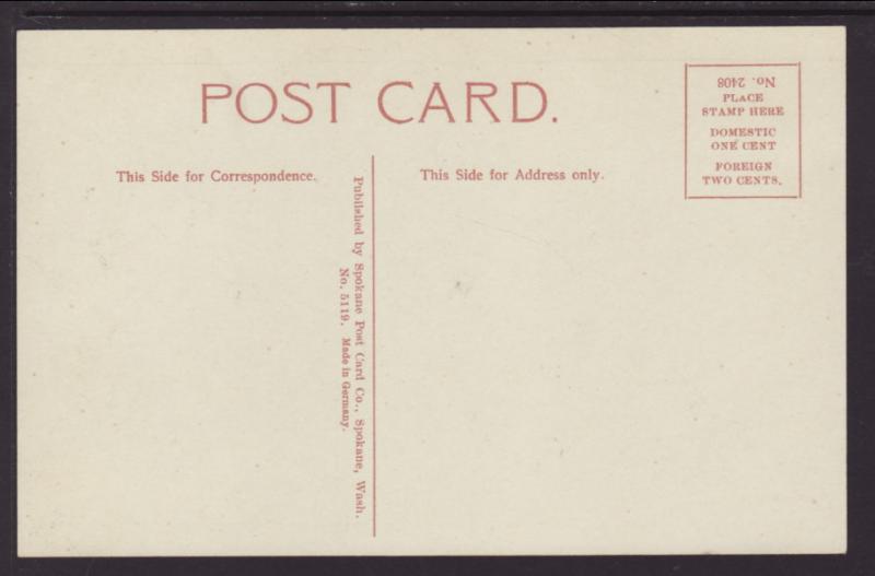 Flyer Running Between Spokane and Couerd'Alene,Train