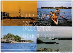 4-Views, Hundred Islands in the gulf of Lingayen, Pangasinan, Marine Paradise...