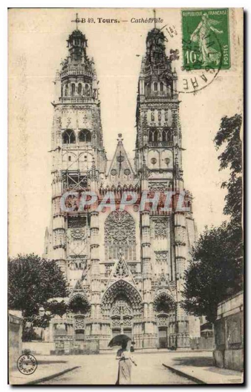 Postcard Old Cathedral Tours