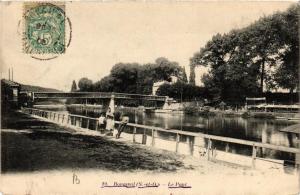 CPA BOUGIVAL Le Pont (617968)