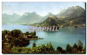 Modern Postcard Annecy Haute Savoie The Lake A site that is among the most fa...