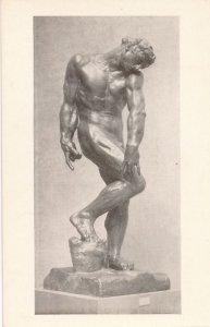 Adam by Auguste Rodin - Art Institute of Chicago IL, Illinois - DB