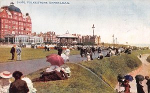 Folkestone: Upper Leas, England, Great Britain, Early Postcard, Used in 1910