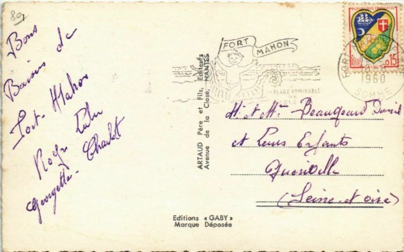 CPA FORT-MAHON Souvenir (18139)