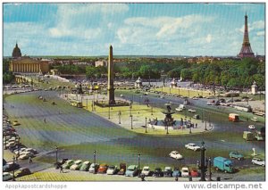 France Paris Place de la Concorde Vue Generale