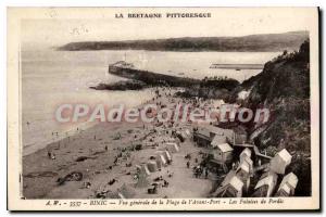 Postcard Old BINIC beach Pordic