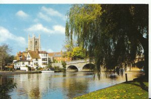 Oxfordshire Postcard - Bridge and Church - Henley-on-Thames - Ref TZ5904