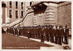 BG19664 repubnlica di san marino milizia cittadina real photo military militaria