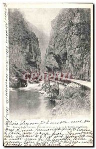 Old Postcard Route Grande Chartreuse Entree Desert