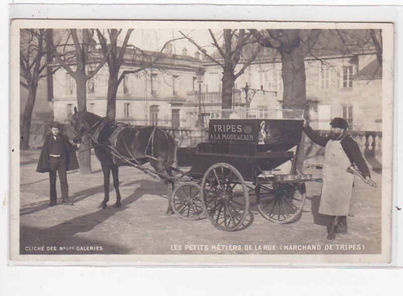 LIMOGES : tripes à la mode & caen les petits métiers de la rue (marchand de...