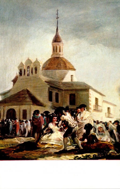 Spain Madrid Museo Del Prado San Isidro's Hermitage By Goya | Europe -  Spain - Madrid, Postcard