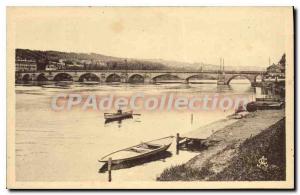 Postcard Old Bridge Les Mureaux