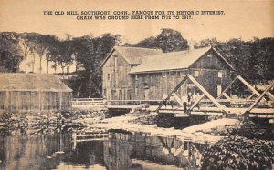 The Old Mill Famous for Historic Interest Southport CT 
