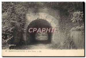 Postcard Maisons Laffitte Old Bridge Talma