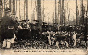 CPA Fontainebleau Avant la Curee FRANCE (1300043)