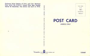 Canada - ON, Cochrane. Railway Station