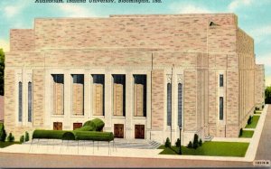 Indiana Bloomington Auditorium Indiana University Curteich