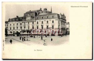 Clermont Ferrand- The Theater - Old Postcard