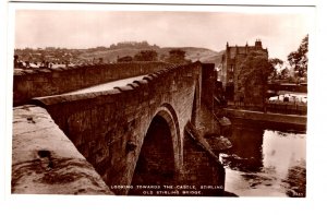 Real Photo, Castle, Striling Bridge, Scotland