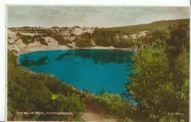 Dorset Postcard - The Blue Pool - Furzebrook - Real Photograph   ZZ2122