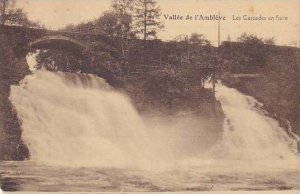 Belgium Coo Vallee de l'Ambleve Les Cascades en furie