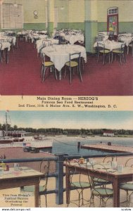 WASHINGTON DC , 1930-40s ; HERZOG's Seafood Restaurant