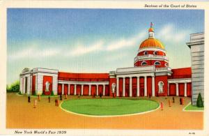 NY - New York World's Fair, 1939. Section of the Court of States