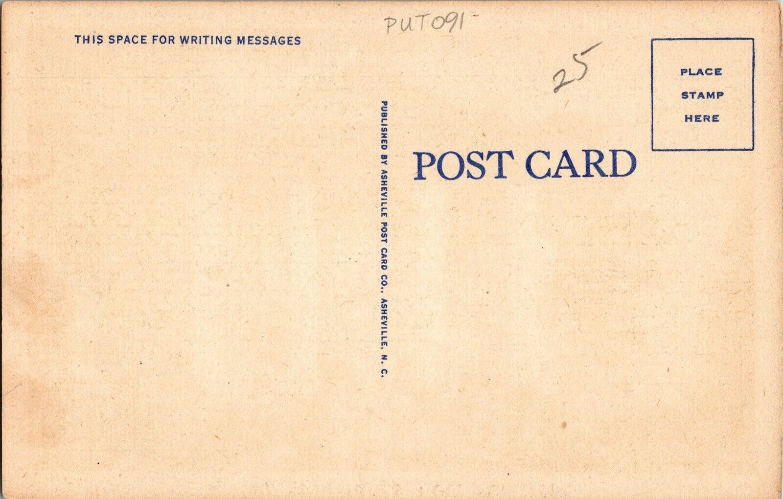 South Hill Virginia Old Colonial Southern Home Vintage Linen Postcard