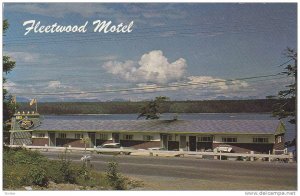 Exterior,  Fleetwood Motel,  Campbell River,  B.C.,  Canada,  40-60s