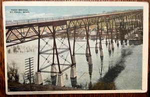 Vintage Postcard 1915-1930 High Bridge, St. Paul, Minnesota