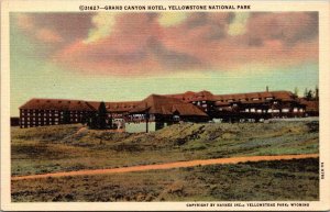 Yosemite National Park Grand Canyon Hotel Curteich