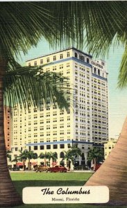 The Columbus Miamis Finest Bayfront Hotel Florida Postcard